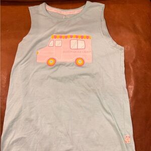 Museum of Ice Cream Sleeveless Blue Top